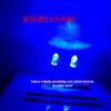 LED plugue direto LED F5MM cabelo branco sem moldura azul azul claro azul luz azul luz azul sem chapéu aba perna curta