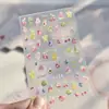 Adesivos de Unha Shell-Gloss, Adesivos de Unha Populares Frescos e Transparentes, Decorações de Unha Frutadas de Verão, Strass para Unhas