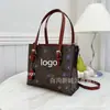 Exportación Transfronteriza 2024 Nuevo Bolso Tote 25 Bolso Cruzado Diagonal Bolso de Compras Gran Capacidad Graffiti de Dibujos Animados