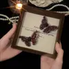 Pasador de Mariposa con Diamantes Brillantes, Pasador de Mariposa Súper Hermoso, Nuevo Pinza BB para Primavera y Verano, Pinza Rota para el Cabello, Pinza de Diamantes Brillantes para Flequillo de Hada