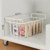 El Estante de Almacenamiento Interior del Congelador Se Puede Apilar con Estantes Divisores, Canastas Colgantes, Canastas de Almacenamiento de Alimentos, Caja Divisoria Multicapa para Refrigerador Artefacto