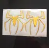 Adesivos de carro de etiqueta macia de PVC Adesivos de carro de aranha Adesivos de modificação de carro Adesivos anti-riscos Adesivos de espelho retrovisor Adesivos de flor para carro Adesivos de carroceria