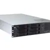 Chasis de Servidor 2U 6 Bahías Intercambiables en Caliente Placa Base Eatx de Doble Socket Servidor para Cafetería Internet Ipfs Almacenamiento de Chasis 2U