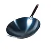 Envío Gratis Wok Tradicional de Hierro Antiadherente Olla de Cocina Doméstica Olla Antigua sin Recubrimiento Estufa de Gas Olla Redonda para Chef de Gas