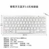 Teclado Bluetooth X5 Adecuado para iPad Teléfono Móvil Tableta Computadora Teclado Mágico Inalámbrico Silencioso Universal Venta al por Mayor