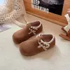 Zapatos Birkenstock para Niñas 2026 Nuevos Zapatos para Niños Suela Suave Zapatos de Piel Primavera y Otoño Zapatos de Princesa para Bebé Estilo Coreano Moda para Niñas Pequeñas