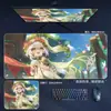 Alfombrilla de ratón extragrande, alfombrilla de escritorio de oficina de anime para teclado, alfombrilla pequeña de escritorio para ratón de teclado de computadora 2D, en stock