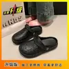 Pantuflas Bordadas Retro, Zapatos Perezosos para el Hogar, Calzado de Moda para Exteriores, Nuevos Zapatos de Media Punta Cerrados Estilo Étnico para Verano y Otoño 2026