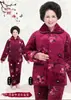Pijama de Otoño e Invierno para Mamá, para Mujeres de Mediana Edad y Mayores, Estilo Franela, Estilo para Todas las Estaciones, Talla Grande, Estilo Engrosado de Invierno, Cálido y Cómodo