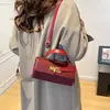 Mini Bolso Kelly de Textura Tejida para Mujer Bolso de Hombro Único Bolso de Mano de Moda Bolso Cuadrado Pequeño Estilo Coreano Bolso de Mano Cruzado de Nicho