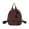 Estilo britânico bonito all-match bonito mini ombro bolsa de ombro pequeno 2023 novo artístico casual pequena mochila atacado