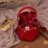 Bolsa de Dulces de Terciopelo para Boda, Caja Creativa de Cuero de Alta Gama para Dulces de Boda, Bolsa de Tela, Caja de Regalo para Acompañamiento de Boda, Bolsa de Regalo