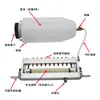 Gotero de Aceite para Máquina Perforadora Automática, Máquina de Alimentación de Aceite Doble Cara Ajustable, Máquina de Recubrimiento de Aceite para Lana, Dispositivo de Goteo de Aceite para Rodillo Perforador