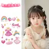 Hermoso Corazón Princesa Tatuaje de Pegatina de Brillo Colorido Fácil de Limpiar Brazo Pecho Lindo e Interesante Pegatina Decorativa Personalizada