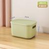 Caja de almacenamiento de escritorio, artículos diversos, bocadillos, juguetes, hogar, sala de estar, cesta rectangular para organizar, cesta de plástico, caja de almacenamiento