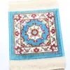 Alfombra de Xinjiang, Alfombra Gruesa de Mezcla de Seda y Algodón, Manta para Reposabrazos de Coche, Posavasos, Posaplato, Manta Cuadrada Pequeña, Otros