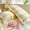 Par de Fundas de Almohada de Algodón Puro, Fundas de Almohada de Algodón Puro para el Hogar de Niños Funda Individual para Relleno de Almohada 48X74Cm Individual Verano 2