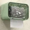 Caja de papel higiénico para guardar papel de seda en el baño. Caja de pañuelos para baño. Portarrollos de papel de cocina sin agujeros. Estante de almacenamiento impermeable para papel higiénico. Caja de almacenamiento para papel higiénico.
