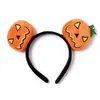 Faixa de Cabeça de Abóbora de Halloween para Mulheres, Adereço de Cabelo Engraçado para Festa, Adereços de Atmosfera para Fantasia de Cosplay, Decorações de Presilha de Cabelo