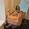 Bolsa de pano de grande capacidade para comércio exterior feminina 2025 nova primavera e verão bolsa casual de ombro crossbody bolsa de nicho de alta qualidade