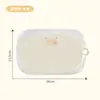 Tábua de Corte Magic Kitchen Grau Alimentício Antibacteriana e à Prova de Mofo Plástico Doméstico para Cortar Frutas Tábua de Corte tamanho pequeno Tábua de Corte