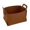 Cesta de Armazenamento Dobrável de Feltro com Logo Transfronteiriço Caixa de Armazenamento de Feltro Cesta de Armazenamento de Brinquedos Balde de Armazenamento de Feltro para Livros