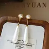 Pendientes Retro de Moda con Calados de Circonita y Perla, Lujo Accesible, Gama Alta, Elegantes y Versátiles, Pendientes con Cierre de Plata 925 para Mujer, Plata 925