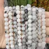Cuentas de Piedra Natural Optimizadas, Cuentas Redondas, Cuentas Sueltas, Accesorios Hechos a Mano Mateados, Cuentas para Pulseras, Ventas Directas de Fábrica