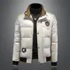 Nueva Chaqueta de Plumón Cálida de Invierno Moda para Hombre Cuello de Moda Chaqueta Casual Y9561