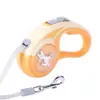 Guia retrátil para animais de estimação, guia de cachorro anti-choque para exterior, guia retrátil automático para passear com cachorro
