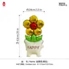 Diademas del Día Nacional, Globos de Papel de Aluminio, Decoraciones para Puestos, Girasoles en Maceta, Globos, Regalos para Eventos en Centros Comerciales