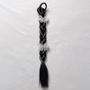 Trenza de pelo falso niños coleta alta trenza de simulación nuevo chino lazo de perlas trenza de boxeadora tocado coleta al por mayor