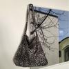 Suministro Transfronterizo Pana Estampado de Leopardo Bolso de Hombro Bolso de Lona Gran Capacidad Bolso para el Trabajo Bolso Tote Perezoso Bolso de Moda para Mujer