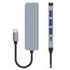 Hub de Expansión Tipo-C Divisor Hub USB Tipo-C Transfronterizo Adecuado para Teléfonos Móviles Computadoras Apple
