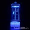Luz Nocturna LED Torre Eiffel de París Serie de Edificios 3D Lámpara de Mesa Táctil USB Regalo de San Valentín Luz Nocturna