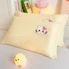 Funda de almohada infantil bordada de toalla de algodón 30X50 Algodón puro Funda de almohada para bebé individual 40X60 Funda de protector de almohada para estudiante