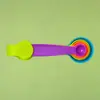 Producción y Suministro de Herramientas para Hornear de Bricolaje Juego de 10 Piezas de Cucharas y Tazas Medidoras de Plástico Coloridas con Cucharas y Tazas Medidoras Graduadas