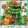 Decoración de Atmósfera de Dinosaurio para Niño Escena Diseño Fiesta de Bebés Niños Globo Fiesta de Cumpleaños de Dinosaurio