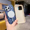 Capa de iPhone floral imitação de líquido com furo grande, fresca e simples, capa protetora para iPhone 17promax 16/15/14