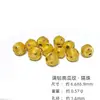 Prata Esterlina S925 Banhada a Ouro Zircônia Contas Crateras Contas Acessórios para Pulseira DIY Fio Pulseira Artesanal Acessórios