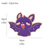 Broche de serie de gatos de dibujos animados lindos personalidad divertido Halloween creativo fantasma calabaza gatito accesorios para bolso