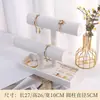 Soporte de Exhibición de Pulseras de Terciopelo, Soporte para Relojes, Goma para el Cabello, Estante de Almacenamiento para Pulseras, Pulsera de Jade, Accesorios de Exhibición para Joyería