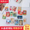 Ímã de Geladeira Estéreo Criativo Time Gem Chinoiserie Patch Magnético Decorativo Comemorativo DIY Ímã de Geladeira de Vidro Cristal