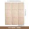 Tablero de cama de pino de madera maciza, estante completo para colgar ropa, 1.81.5 m, tabla de 1.2 m, tablero de cama de arroz de doble pisada endurecido