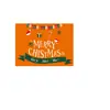 Tarjeta de Navidad Simple Roja Regalo Tarjeta de Felicitación Floristería Personalizable Pastelería Tienda de Postres Etiqueta de Regalo de Galleta Universal