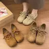 Sapatos Mula Casuais Bidirecionais Outono 2026 para Mulheres, Estilo Versátil de Cadarço Baixo, Estilo Americano, Aumentadores de Altura, Novo Modelo Coreano