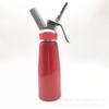 Venta al por mayor del fabricante 500ml Pistola de crema para uso doméstico totalmente de aluminio Espumador de crema fresca Pistola para decorar pasteles Botella sifón