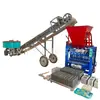 Máquina para Fabricar Ladrillos de Pavimento de Concreto Tipo Tolva de Prototipado Rápido 4-35A, Equipo Pequeño para Fabricar Ladrillos Sólidos con Reemplazo de Moldes