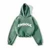 Sudadera con capucha impresa lavada y desgastada Sudadera retro de peso pesado suelta pintada a mano para hombre Sudadera casual americana para hombre