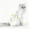 Ropa de Esterilización para Gatos Ropa de Destete para Gatas Ropa Postoperatoria Antilamido para Mascotas Correa para Gatas Ropa Quirúrgica para Gatos